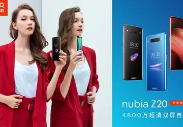Nubia Z20: dwa wyświetlacze AMOLED, potrójna ...