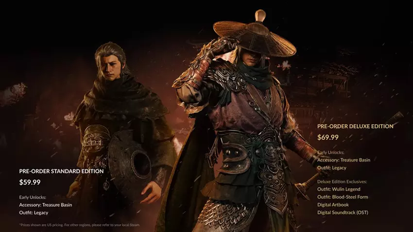 Kluczowy art Phantom Blade Zero