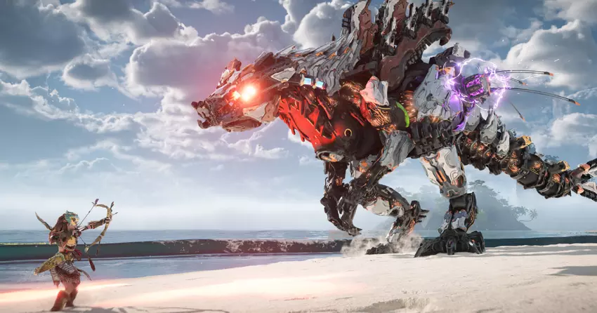 Horizon Forbidden West otrzymało 92% pozytywnych recenzji na Steam, ale szczyt online jest o połowę niższy niż Zero Dawn