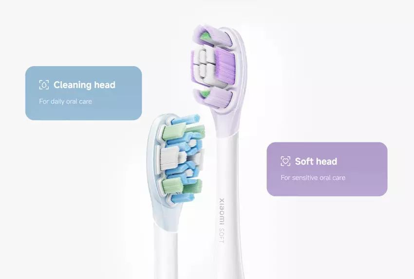 Typy końcówek dla Mijia Smart Servo-oscillation Pro