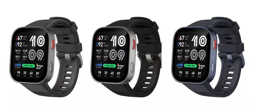 Dostępne kolory Amazfit Bip Max