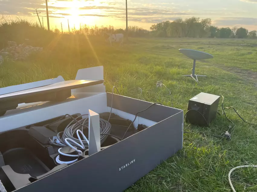 150 000 osób dziennie korzysta ze Starlink na Ukrainie Elon Musk