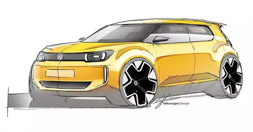 Volkswagen zaprezentował szkice swojego nowego budżetowego samochodu elektrycznego za 20 000 euro