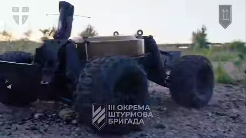 Trzeci szturmowy po raz pierwszy w historii ludzkości wziął Rosjan do niewoli za pomocą robota lądowego