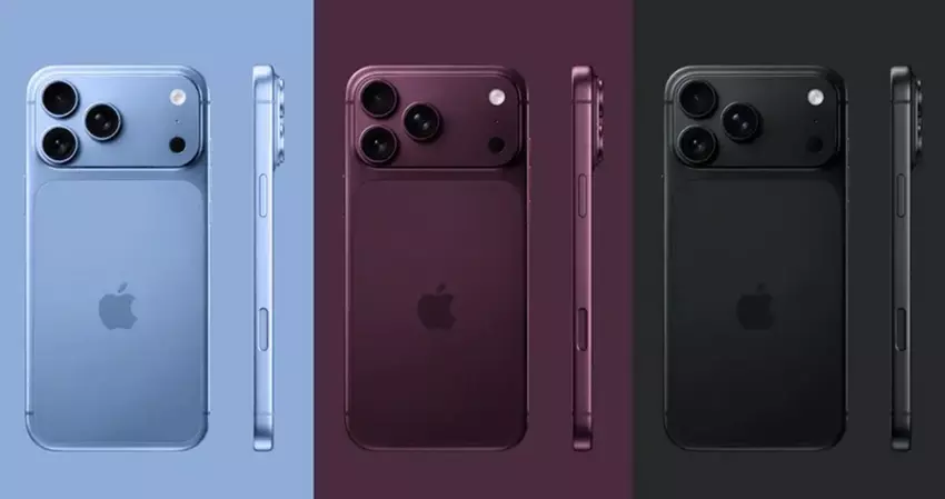 Rendery iPhone'a 18 Pro w różnych kolorach
