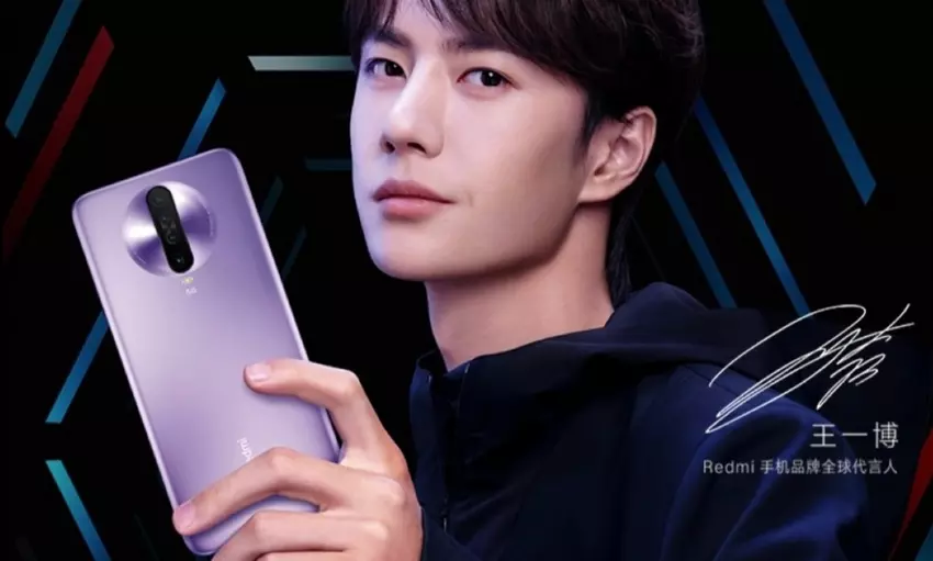 Redmi K30 pojawiły się nowe promo w fioletowym kolorystyce i z camerą na ctery moduły