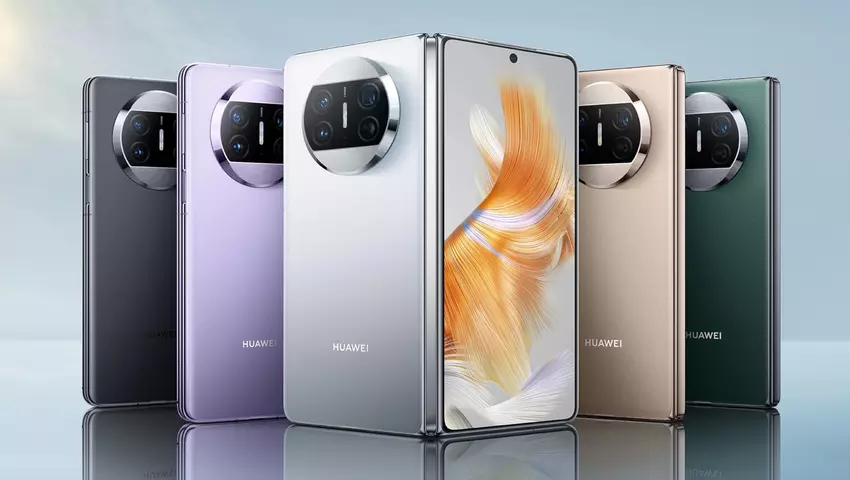 Huawei Mate X3 - Snapdragon 8+ Gen 1, do 1TB pamięci masowej, aparat XMAGE, dwa ekrany OLED 120Hz, IPX8 i nowy zawias, w cenie od 1900 dolarów