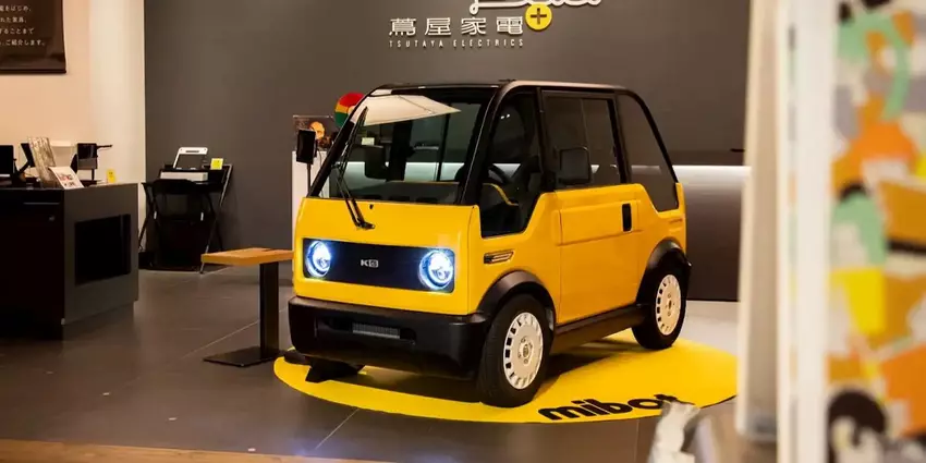 Tesla w panice: japoński startup zaproponował budżetowy samochód elektryczny mibot mini EV, kosztujący 7000 dolarów