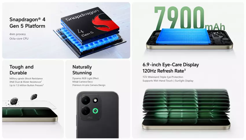 Zdjęcie specyfikacji Redmi M100