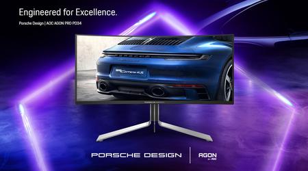 AGON PRO PD34: nowy monitor gamingowy QD-OLED od AOC i Porsche Design oparty na projekcie Porsche 911