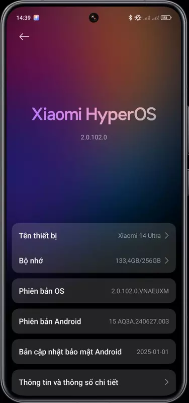 Aktualizacja HyperOS 2.1 na Xiaomi 14 Ultra