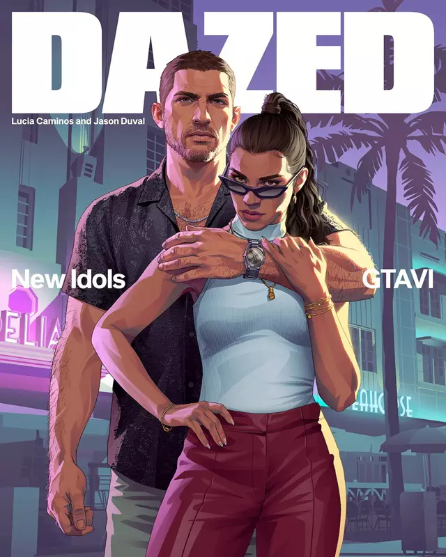 Grafika do GTA VI z reakcją przechodniów na uzbrojonego głównego bohatera