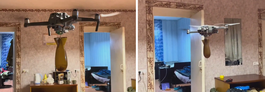 Ukraińskie wojsko bombarduje rosyjskich żołnierzy rakietami do karmienia ryb