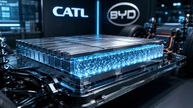 Chińskie giganty akumulatorowe CATL i BYD ...