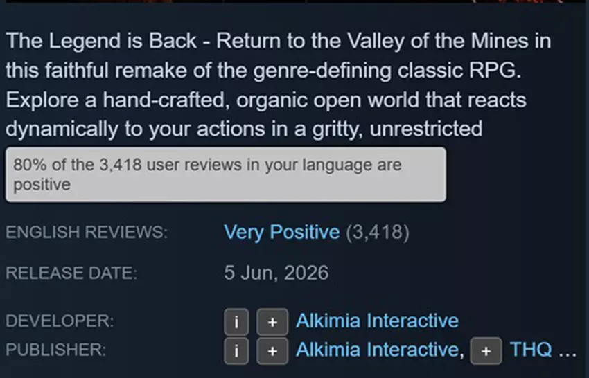 Gothic 1 Remake