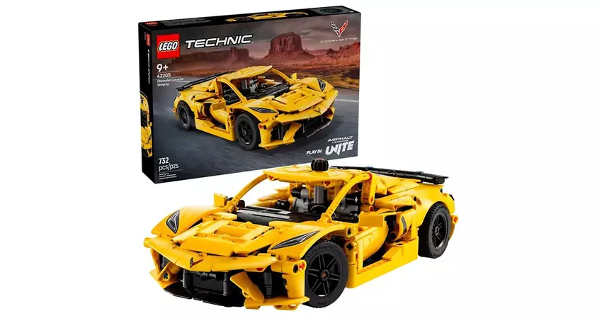 Corvette Stingray C8 za 59,99 dolarów: Lego zaprezentowało nowego konstruktora z serii Technic