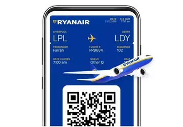Ryanair całkowicie przechodzi na cyfrowe karty ...