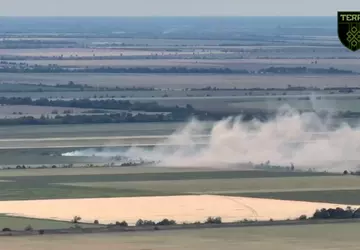 Unikalny materiał: ukraińska artyleria niszczy baterię ...