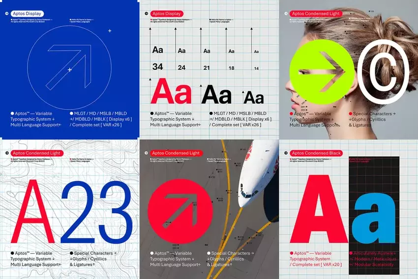 Microsoft zastępuje standardową czcionkę pakietu Office Calibri nową - Aptos