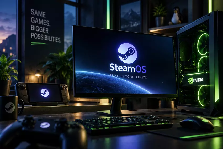 SteamOS i Nvidia współpraca