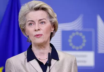 Pilotom samolotu Ursuli von der Leyen ...