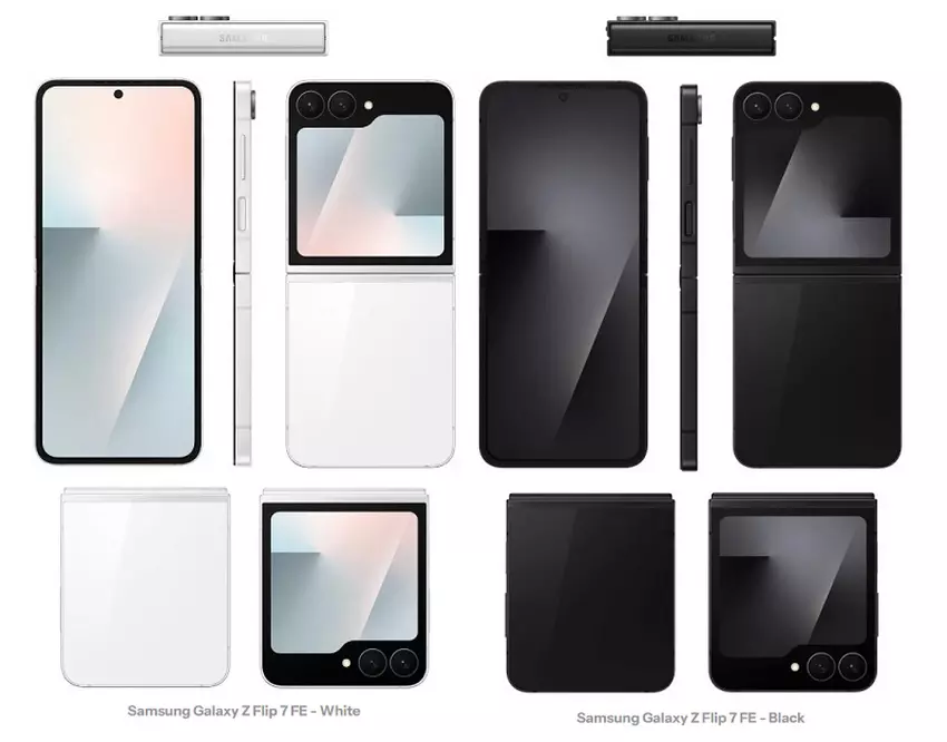 Rysunek Galaxy Z Flip 7 FE