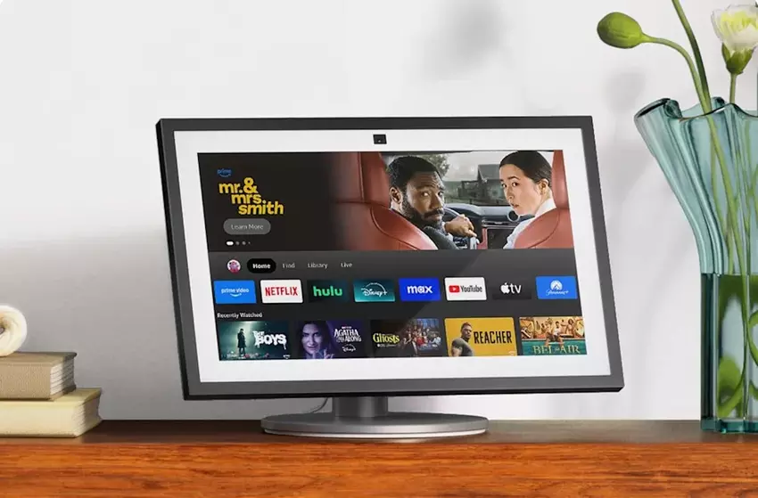 Amazon Echo. Ilustracja