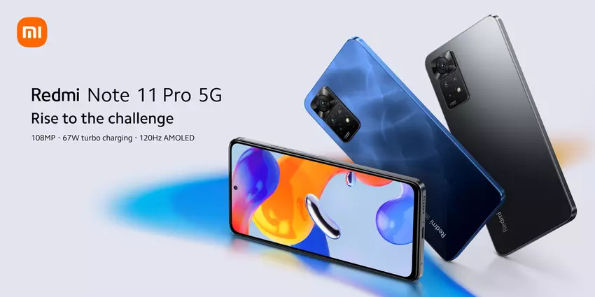 Redmi Note 11 Pro 5G z ekranem 120Hz, chipem Snapdragon 695 i MIUI 13 na pokładzie jest już dostępny w Redmi Note 11 Pro 5G z ekranem 120Hz, chipem Snapdragon 695 i MIUI 13 na pokładzie jest już dostępny od na Aliexpress.com Grupa Alibaba