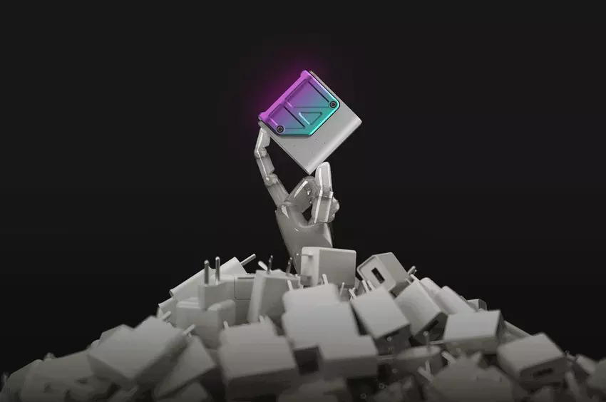 Ta ładowarka w stylu cyberpunku nadaje często pomijanemu akcesorium metamorfozę