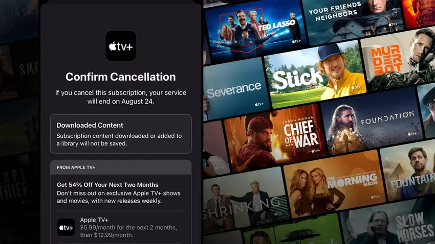 Sekretna zniżka Apple TV+: jak przy anulowaniu subskrypcji uzyskać 54% obniżki ceny