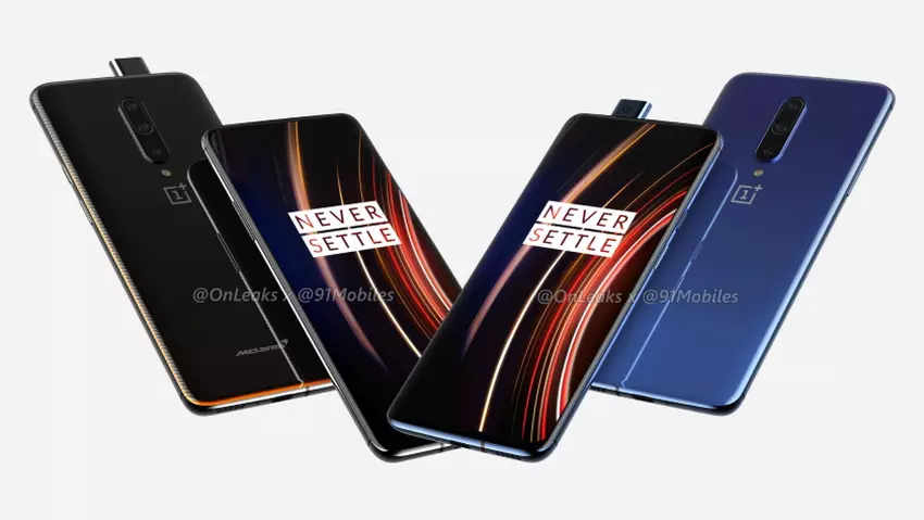 Funkcje i rendering OnePlus 7T Pro: ten sam projekt, ale nieco inne „wypychanie”