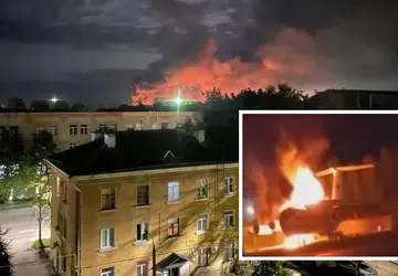 Największy atak UAV na Rosję - ...