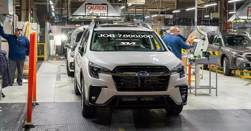 Subaru przenosi produkcję samochodów dla Kanady z USA do Japonii