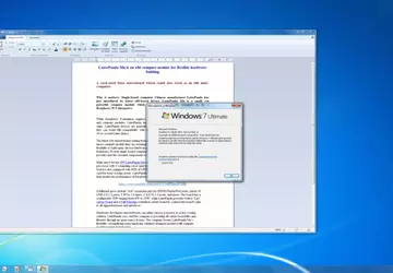 Stara beta Windows 7 "Milestone 3" ...