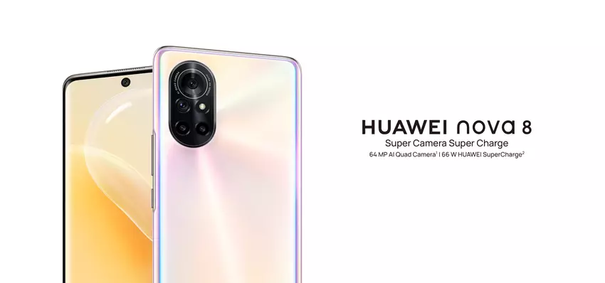 Huawei Nova 8 jest pierwszym smartfonem firmy, który otrzymał powłokę EMUI 12
