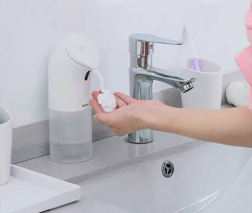 dozownik mydła ekran dotykowy