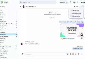 Google Chat uruchamia spotkania audio Huddles ...