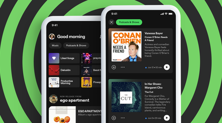 Spotify otrzymuje przeprojektowany ekran główny z oddzielnymi sekcjami na muzykę i podcasty