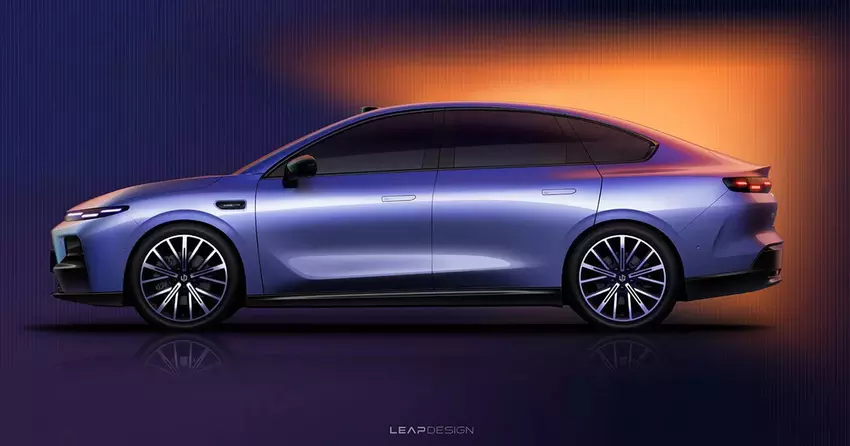 Chińska marka Stellantis zaprezentowała swoją pierwszą limuzynę – Leapmotor B01