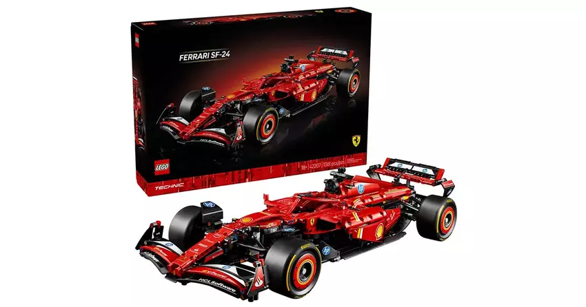 Lego Technic Ferrari F1: nowy prefabrykowany model w skali 1:8 za 230 dolarów