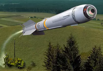 Rakiety obrony powietrznej IRIS-T i pojazdy ...