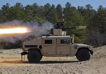 AFU wykorzystuje pojazdy opancerzone HMMWV jako ...