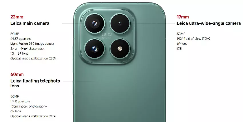 Xiaomi 17 z kamerą Light Fusion