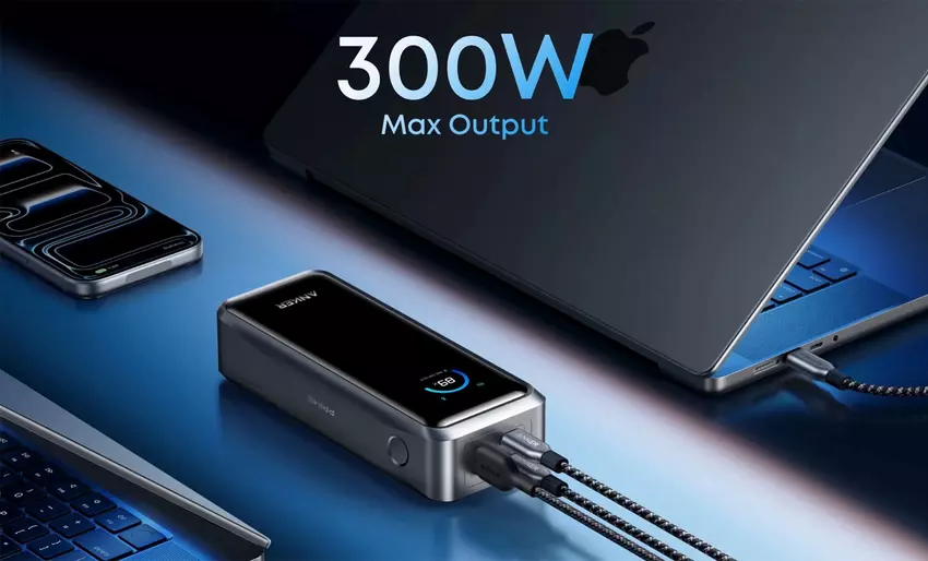 Anker wprowadził rekordowy 300W „lotniczy” powerbank dla podróżnych