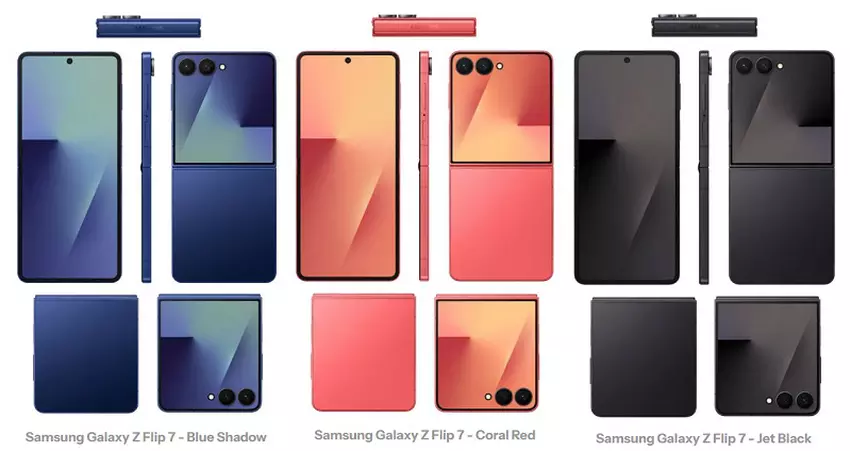 Rysunek Galaxy Z Flip 7