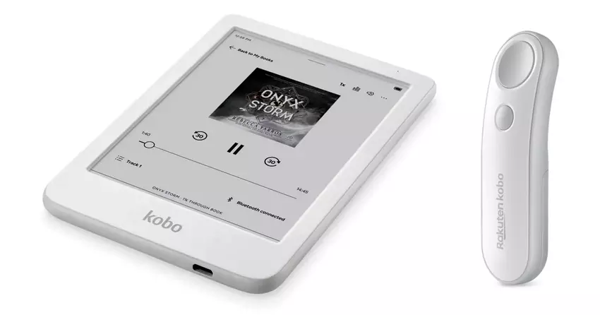 Kobo wypuściła pilota do przewracania stron — teraz można czytać nawet z kotem na kolanach