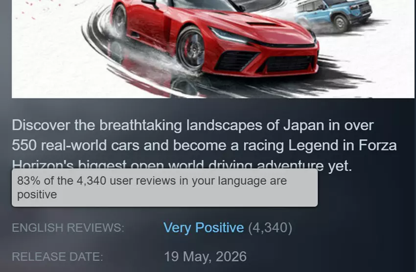 Problemy w Forza Horizon 6