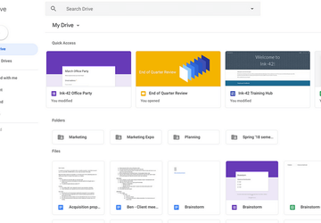 Dysk Google przechodzi do nowego projektu ...