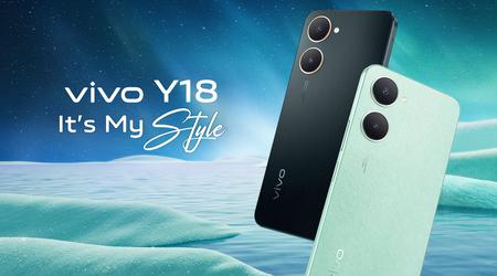 vivo Y18: smartfon z ekranem 90 Hz, wodoodpornością IP54 i systemem Android 14 za 104 USD