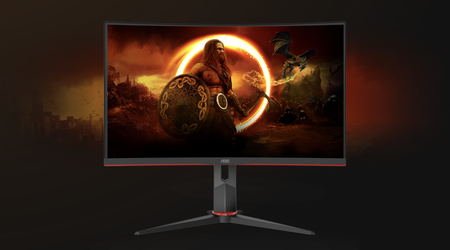 AOC AGON CG27G2S/BK: monitor do gier z zakrzywionym ekranem i częstotliwością odświeżania 165 Hz